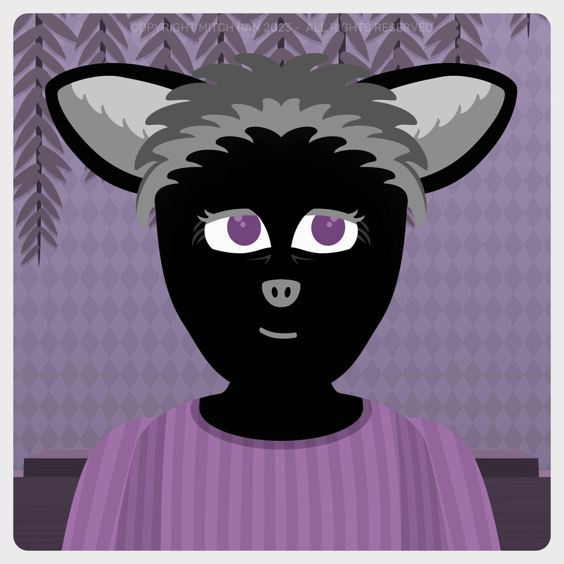 A picture of Willow's grandmother from Where's Willow? - A Firefly City Story.
